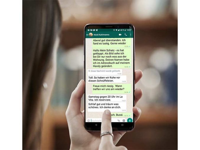 Mit Wem Schreiben Männer Bei Whatsapp WhatsApp-Nachricht schreiben - so geht's | 111tipps.de