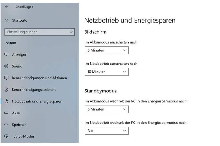 Strom sparen am PC: So funktioniert es unter Windows | 111tipps.de