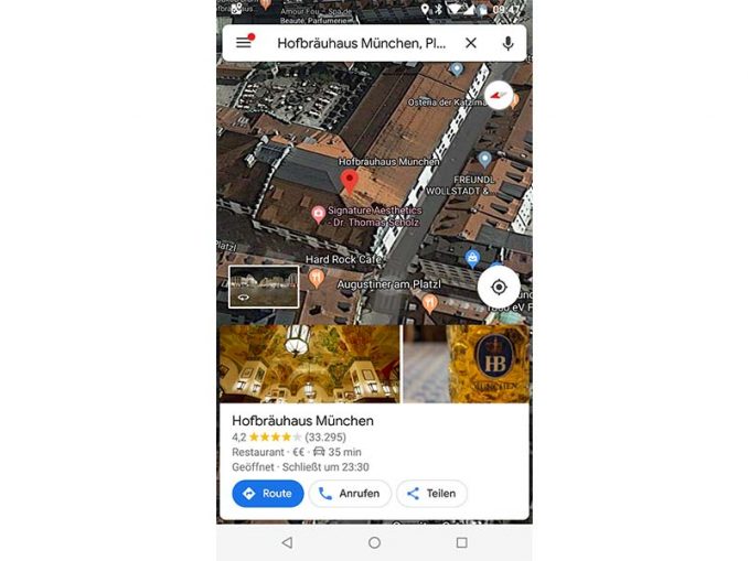 Google Maps Entlang Der Route Suchen Google Maps: POIs entlang der Route finden | 111tipps.de