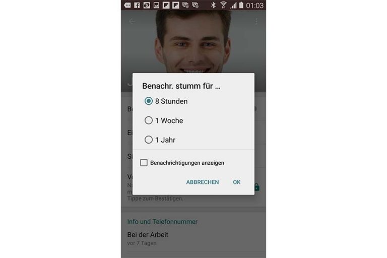 Whatsapp Benachrichtigung Stumm Schalten Was Sieht Der Andere