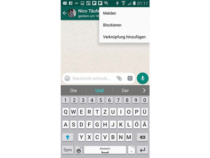 Mit Wem Schreiben Männer Bei Whatsapp Erste Schritte mit WhatsApp: Nachricht schreiben | 111tipps.de